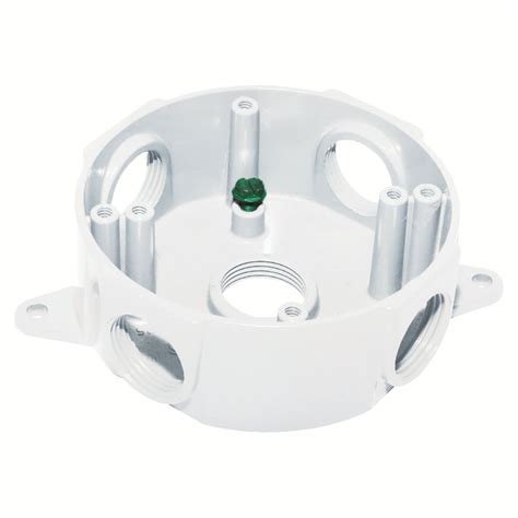 5.6 inch diameter junction box|5 in round electrical box.